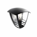 STENSKA VRTNA SVETILKA PHILIPS 15387/30/16 CREEK 1X60W E27 ČRNA