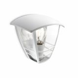 STENSKA VRTNA SVETILKA PHILIPS 15387/31/16 CREEK 1X60W E27 BELA