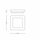 STENSKA VRTNA SVETILKA PHILIPS 16903/47/16 ORCHARD 1X22W 2GX13 INOX