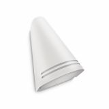 STENSKA VRTNA SVETILKA PHILIPS 17226/31/16 WOODS 1X15W E27 BELA