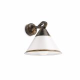 STENSKA VRTNA SVETILKA PHILIPS 17259/42/16 FIG 1X15W E27 ČRNA