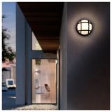 STENSKA VRTNA SVETILKA PHILIPS EAGLE 1X3.5W ČRNA, LED