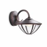 STENSKA VRTNA SVETILKA PHILIPS EDEN 1X7.5W RJAVA,