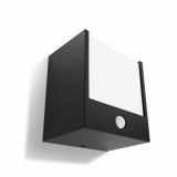 STENSKA VRTNA SVETILKA PHILIPS MACAW 1X3.5W ČRNA, LED