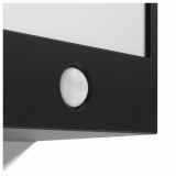 STENSKA VRTNA SVETILKA PHILIPS MACAW 1X3.5W ČRNA, LED