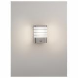 STENSKA VRTNA SVETILKA PHILIPS RACCON 1X3W S SENZORJEM INOX, LED