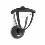 STENSKA VRTNA SVETILKA PHILIPS ROBIN 1X4.5W LED 15479/30/16 ČRNA
