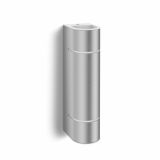 STENSKA VRTNA SVETILKA PHILIPS SUNSET 2X1W INOX, LED