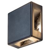 STENSKA VRTNA SVETILKA RABALUX LIPPA ČRNA 6W 7317