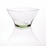 SERVIRNA SKLEDA STEKLARNA HRASTNIK STEPHANIE ZELENO DNO 1350 ML