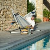 STOJALO ZA GUGALNO MREŽO LA SISTA NAUTICO COOL GREY DOUBLE