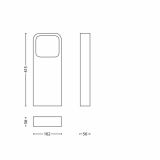 LED ZUNANJA TALNA SVETILKA PHILIPS MOONBOW 3W