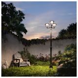 STOJEČA VRTNA SVETILKA PHILIPS ROBIN 3X4.5W LED 15475/30/16 ČRNA