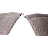 STOL ZA KAMPIRANJE BRUNNER ARAVEL 3D PODPORA ZA NOGE SIVA