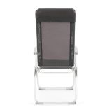 STOL ZA KAMPIRANJE YES EVERYDAY CAYO CHARCOAL DECKCHAIR HIGH BACK