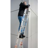 OPREMA IN DELI ZA LESTEV KRAUSE MONTO + STABILO STOPNICA - POLICA 25 X 25 CM