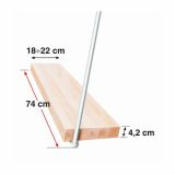 STOPNICE ARKE KOMPACT 74 L SIVA/SVETLA