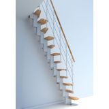 STOPNICE MINKA QUATRO BELA/BUKEV