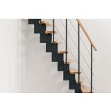 STOPNICE MINKA QUATRO ČRNA/BUKEV