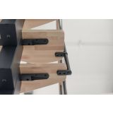 STOPNICE MINKA QUATRO ČRNA/BUKEV