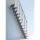 STOPNICE MINKA QUATRO SIVA/BUKEV