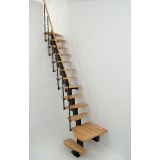 STOPNICE MINKA QUATRO TURN ČRNA/BUKEV