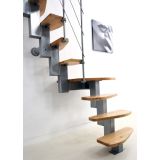 STOPNICE MINKA QUATRO TURN SIVA/BUKEV