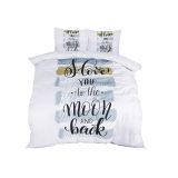 POSTELJNINA SVILANIT STOVE YOU 200X200/50X70CM