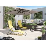 SENČNIK NATERIAL STRAN. AURA 290X390 RJAV ALU, JEKLO, 250G