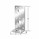 VEZNI ELEMENT VORMANN KOTNIK 70913 80X60X60X2.5 MM
