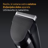 STRIŽNIK ZA LASE BRAUN HC 5530 +3 NASTAVKI