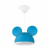 STROPNA IN STEN. SVETILKA PHILIPS MICKEY MOUSE 1X15W E27 71758/30/16 MODRA