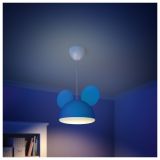 STROPNA IN STEN. SVETILKA PHILIPS MICKEY MOUSE 1X15W E27 71758/30/16 MODRA