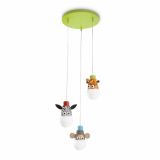 STROPNA IN STEN. SVETILKA PHILIPS ZOO 3X12W E27 40594/55/16 VEČBARVNA