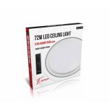 STROPNA LED LUČ, OKROGLA, 72W STAR + DALJINSKI UPRAVLJALEC