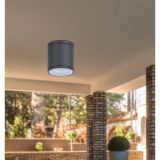 STROPNA VRTNA SVETILKA RABALUX AKRON 8150 GU10 35W SIVA