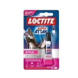 SEKUNDNO LEPILO HENKEL SUPER ATTAK STYLE 3 G