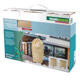 ZIMSKA KOPRENA Z ZADRGO SUPERPROTECT  XXL 1,9 X 2,4M, 140G/M2