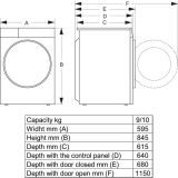 SUŠILNI STROJ HISENSE DH5I104BWAB