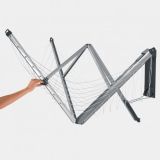 SUŠILO BRABANTIA STENSKO WALLFIX 24M Z ZAŠČITNO PREVLEKO