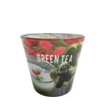 SVEČA MULLER DIŠEČA V KOZARCU 115 G ZELENI ČAJ