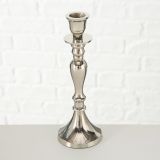 SVEČNIK BOLTZE SREBRN, KOVINA, 5/1