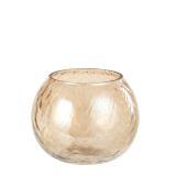 SVEČNIK HOUSE OF SEASONS ZLAT 8X8 CM