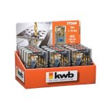 GRT. SVEDROV ZA KOVINO KWB 19 DELNA 1-10 MM HSS-TIN