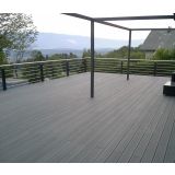 WPC DESKA ZA TERASO BAMBUSWPC SVETLO SIVA 3000X150X25 MM