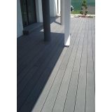 WPC DESKA ZA TERASO BAMBUSWPC SVETLO SIVA 4000X150X25 MM