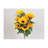 SVILENO CVETJE DAR SONČNICA ŠOPEK X 12 RUMEN