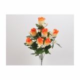 SVILENO CVETJE VRTNICA ŠOPEKX10 Z BELIMI CVETOVI- ORANŽEN