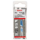 LIST VBODNE ŽAGE BOSCH T 121 AF 25-DELNI KOMPLET