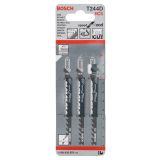 LIST VBODNE ŽAGE BOSCH T 244 D 3-DELNI KOMPLET